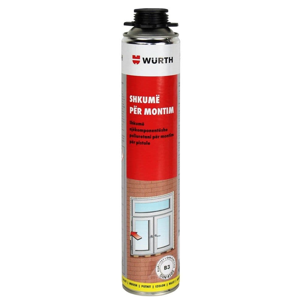 Shkumë PU për montim me pistoletë, 750 ml