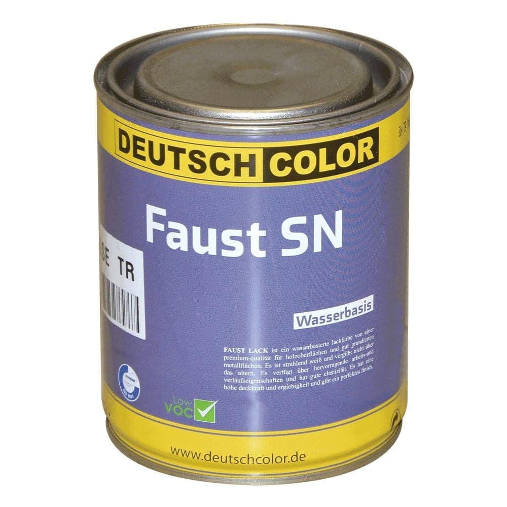 Bojë për metal dhe dru, Faust SN, me bazë uji, kundra ndryshkjes, 0.75 L, bazë TR