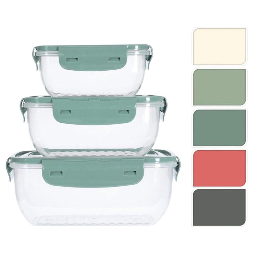 Set me tas konservues, PP, 3 cope, 0.4 l, 0.8 l, 1.4 l