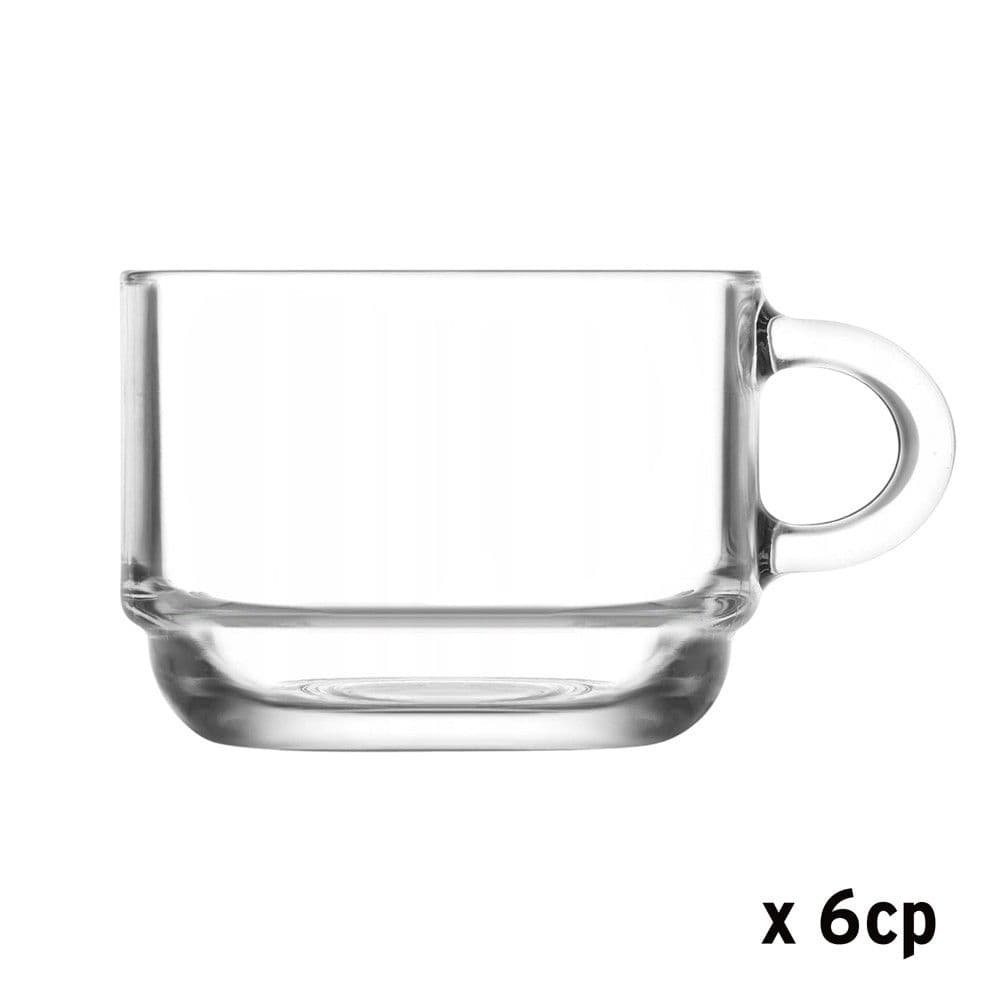 Filxhan kafeje Cozy (PK6), qelq, transparente, 270 cc, Dia. 8.7 x H 6.5 cm