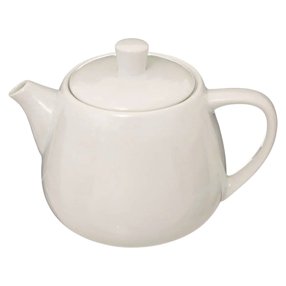 Mbajtëse/servirje qumështi, porcelan, e bardhë, 1 L / Dia. 14 x H. 13 cm