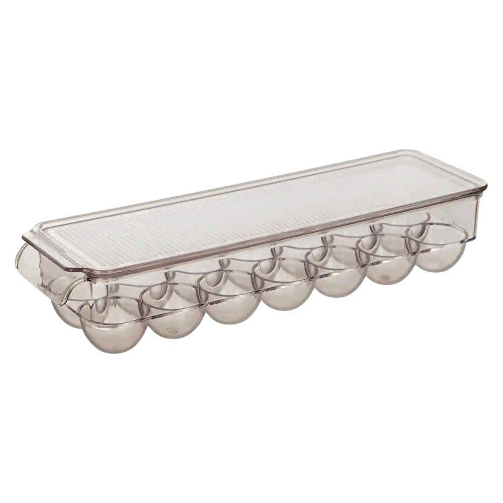Aksesor organizues frigoriferi, polietilen, transparente, 11 x 37 x H. 7.5 cm