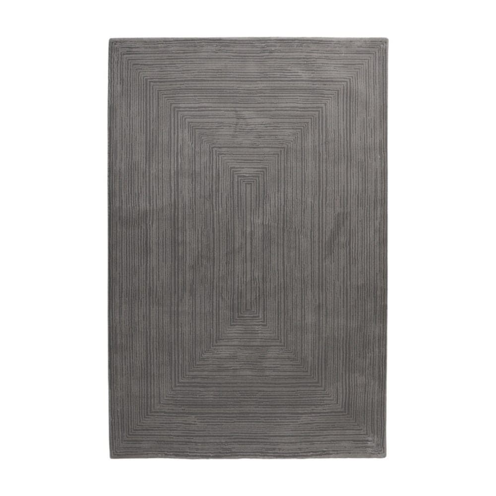 Tapet Sign, 100% poliestër, gri, 133x190 cm