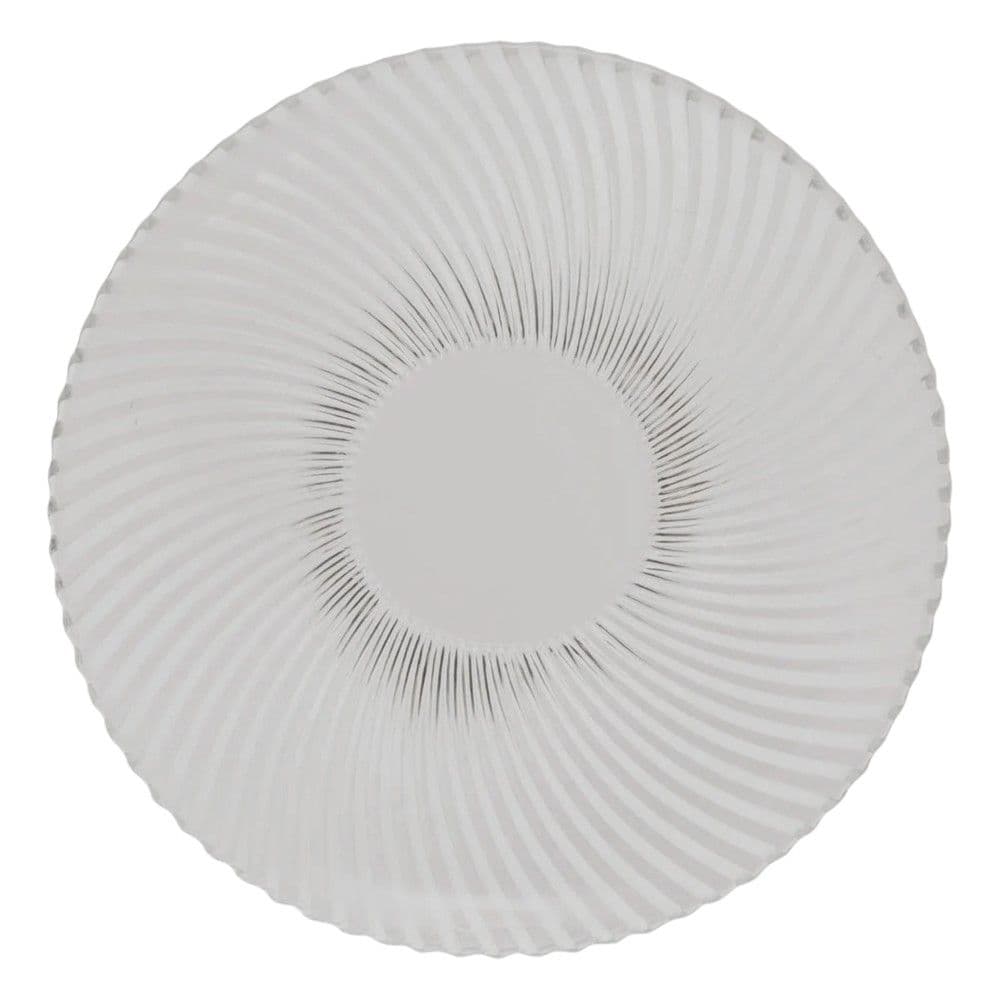 Pjatë servirje Odyssee, qelqi, transparente, Dia. 26 x H 1.8 cm
