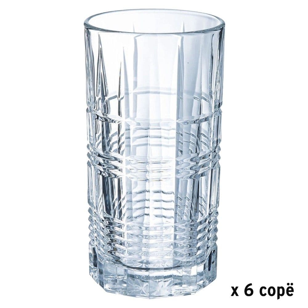 Gotë lëngjesh Brixton (PK6), qelq, transparente, 300 ml / Dia. 7 x H 13 cm