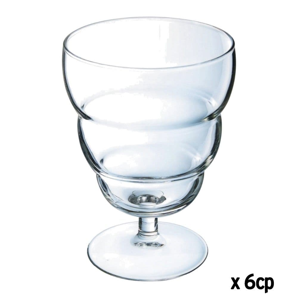 Kupë akullore/embëlsirash Jolly, qelqi, transparente, 45 cl / Dia. 10 x H 13.5 cm