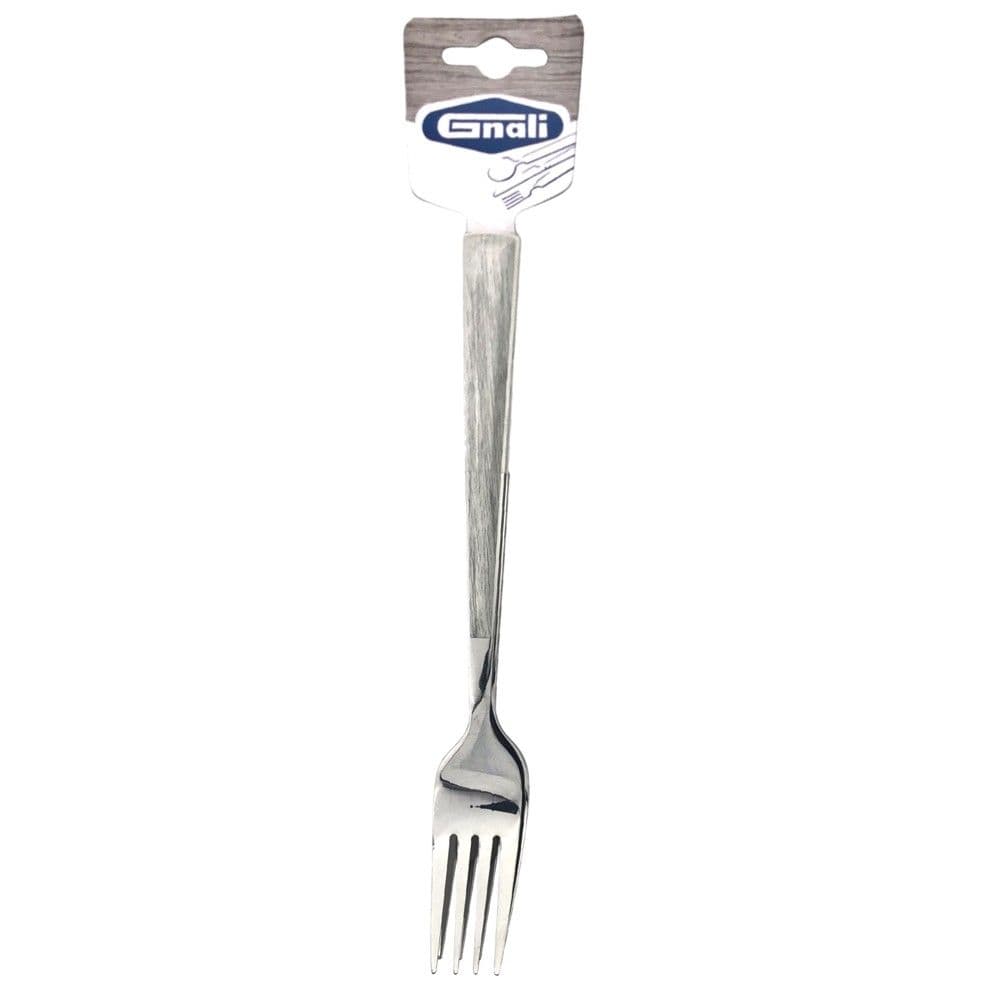 Pirun tavoline Dafne (PK2), inoks/plastike, ngjyrë argjendi/lisi e zbardhur, 20.5 cm