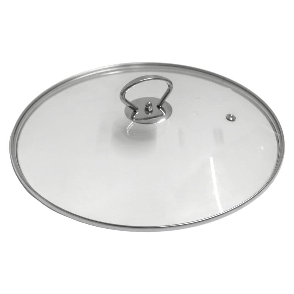 Kapak për tenxhere Etherna, qelq/inoks, transparente/ngjyrë argjendi, Dia. 28 cm