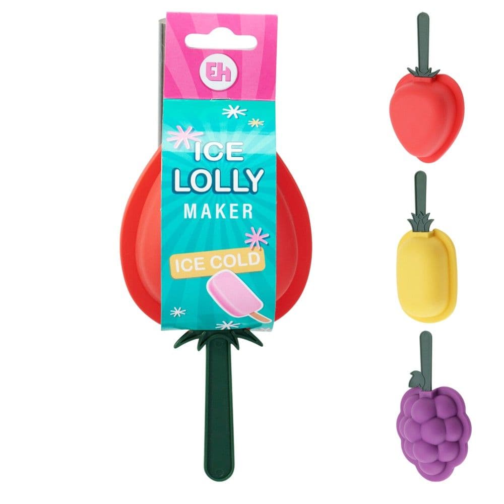 Formë akulli Lolly, elastomer termoplastik, ngjyra të ndryshme, 16.5x8.5x3.5 cm
