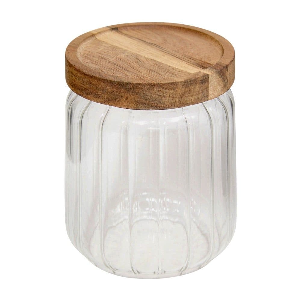 Kavanoz me kapak Harmony, qelq borosilikat, transparente, 500 ml / Dia. 9 x H 12.5 cm