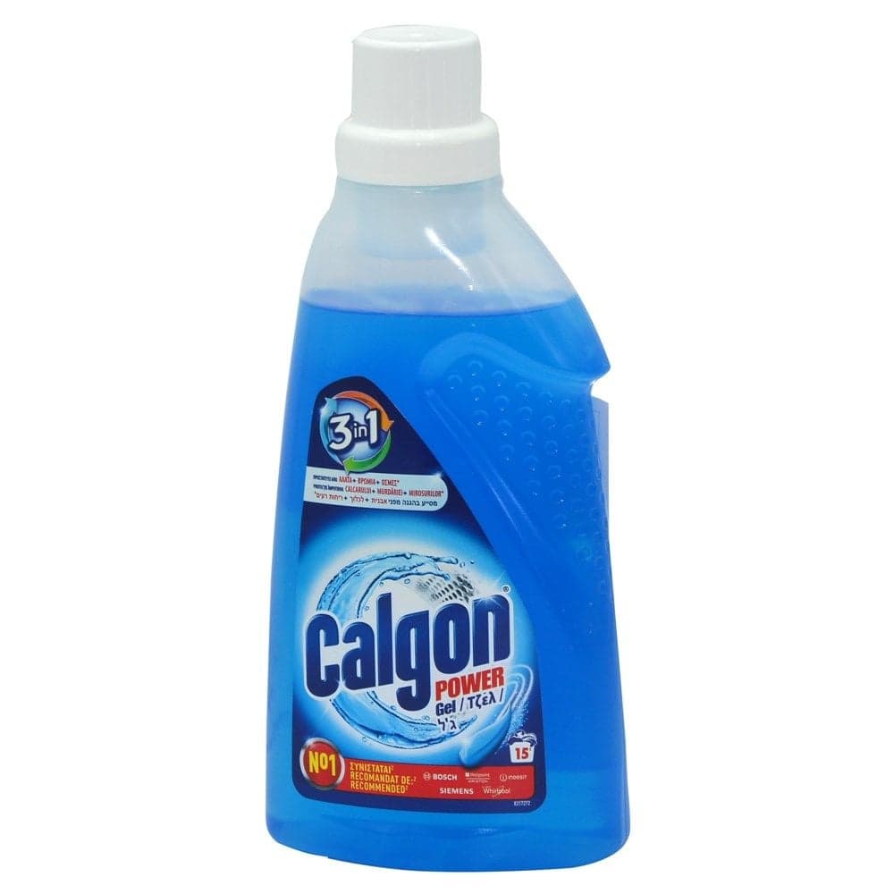 Detergjent i lëngshëm, "Calgon", antikalkar për lavatriçen, 750 ml, blu, 1 copë