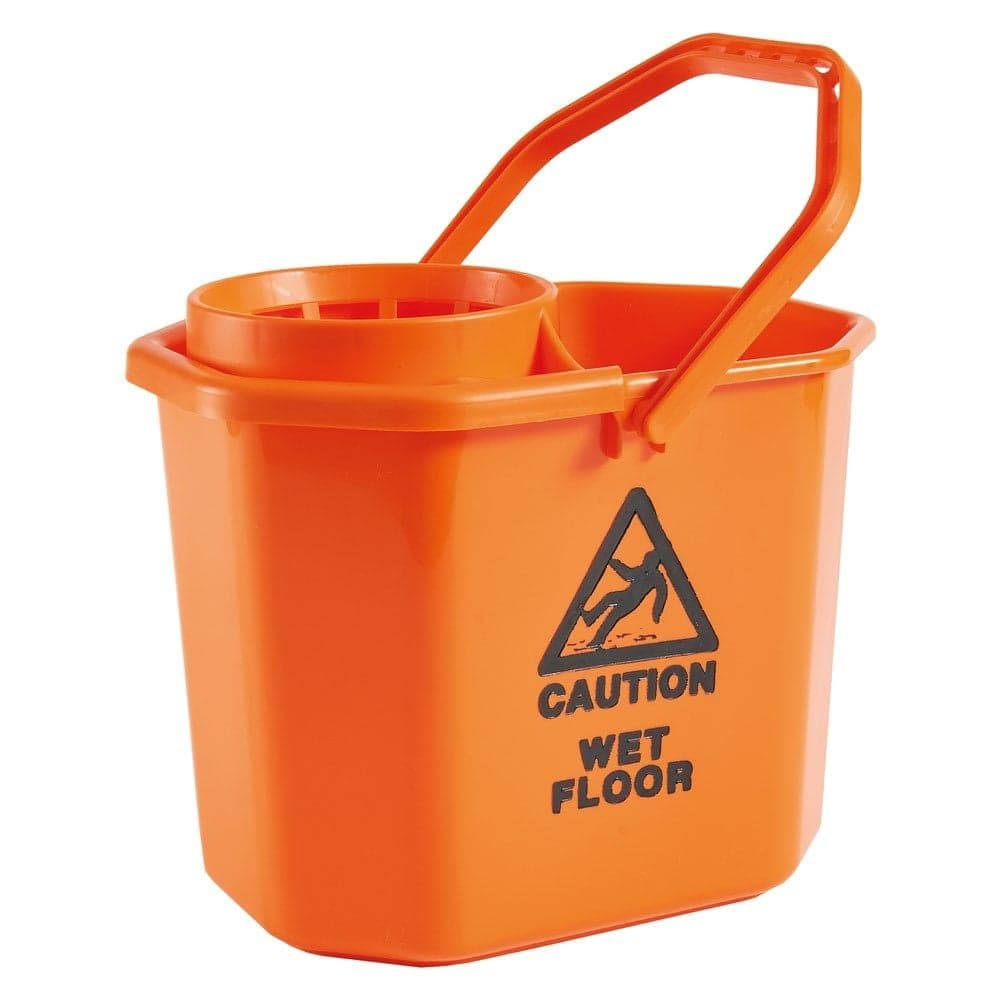 Kovë pastrimi, "Perfetto", 100 % polipropilen, 12 lt, 44x38xh18 cm, portokalli, 1 copë