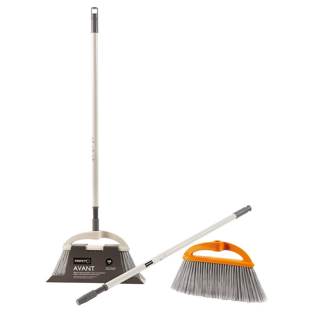 Fshesë pastrimi,"Perfetto", Avant, me shkop, 130 cm, portokalli-bezhe, 1 cope