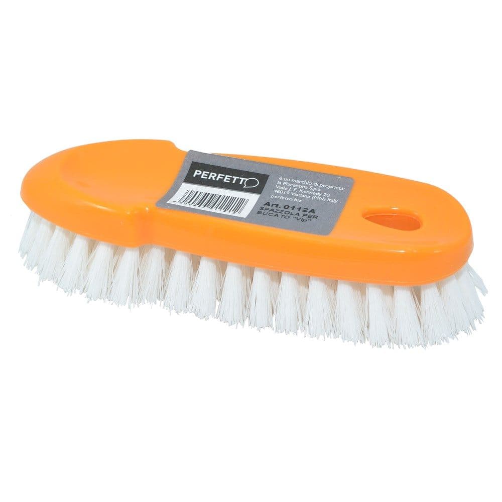 Furçë pastrimi, "Perfetto", plastik, gri-portokalli, 17x5.5x4.3 cm, 1 copë