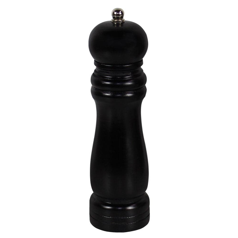 Mbajtëse piperi, 20 cm, (e zezë), dru- metalike