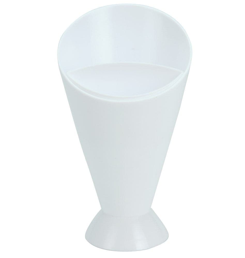 Tas, Permasa: dia 10xH16.5, Ngjyra: Bardhe, Materiali: Porcelan