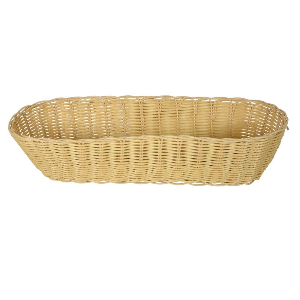 Kanistër ovale, 15x37x8cm, (ngjyrë natyrale), PVC
