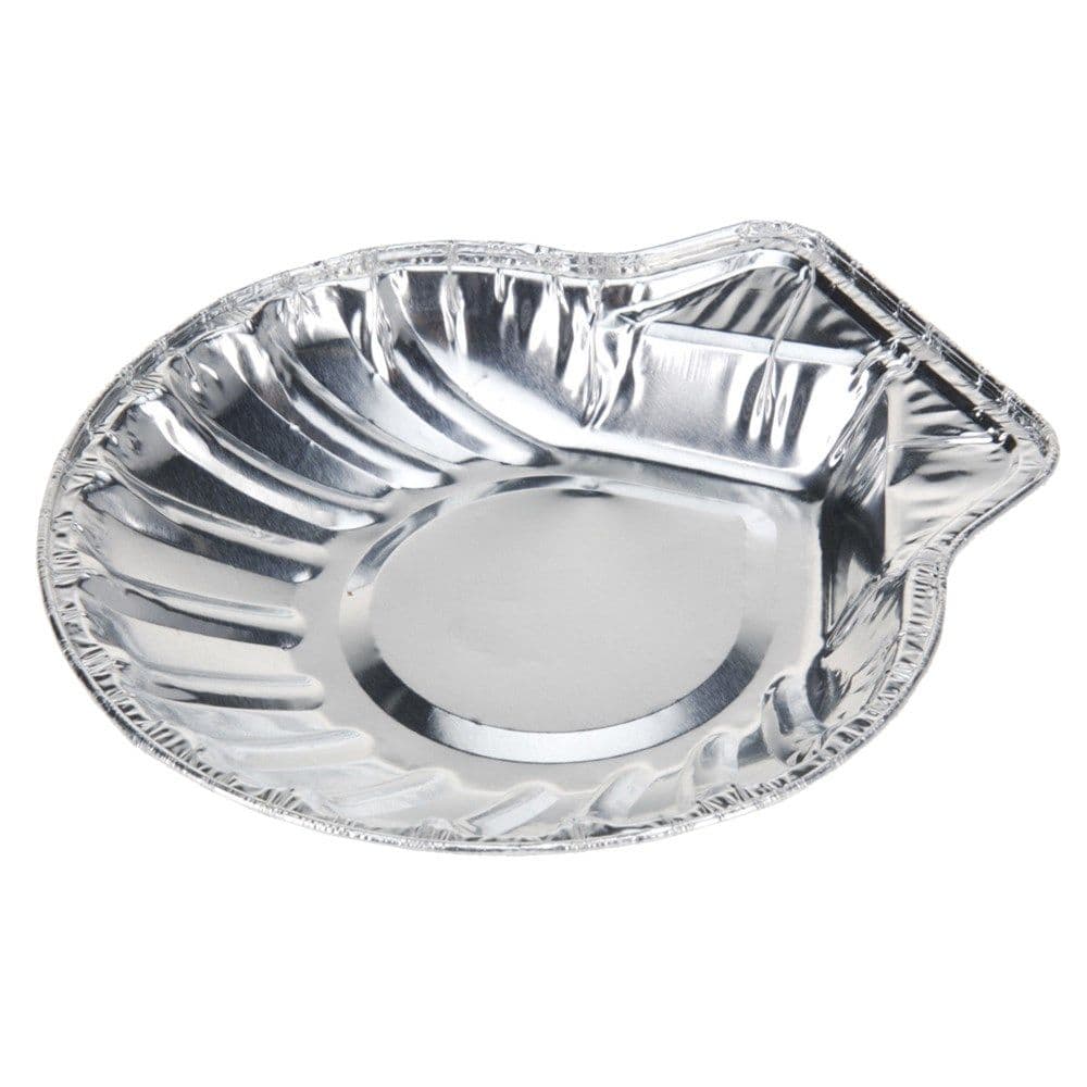 Vaskete alumini (10pc), Permasa: 12.5x12x2cm, Ngjyra: Gri, Materiali: Alumin