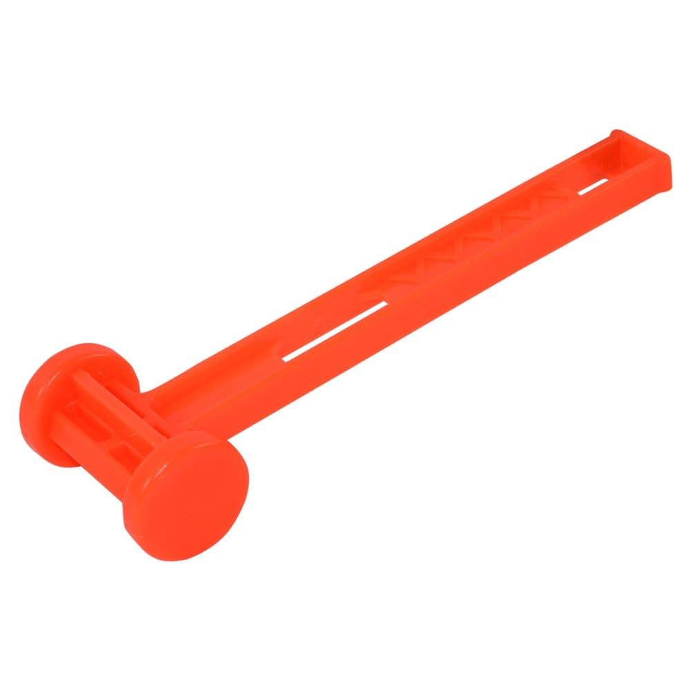 Cekic plastik, Permasa: dia 4.5x25x7.7cm, Ngjyra: Portokalli, Materiali: PP
