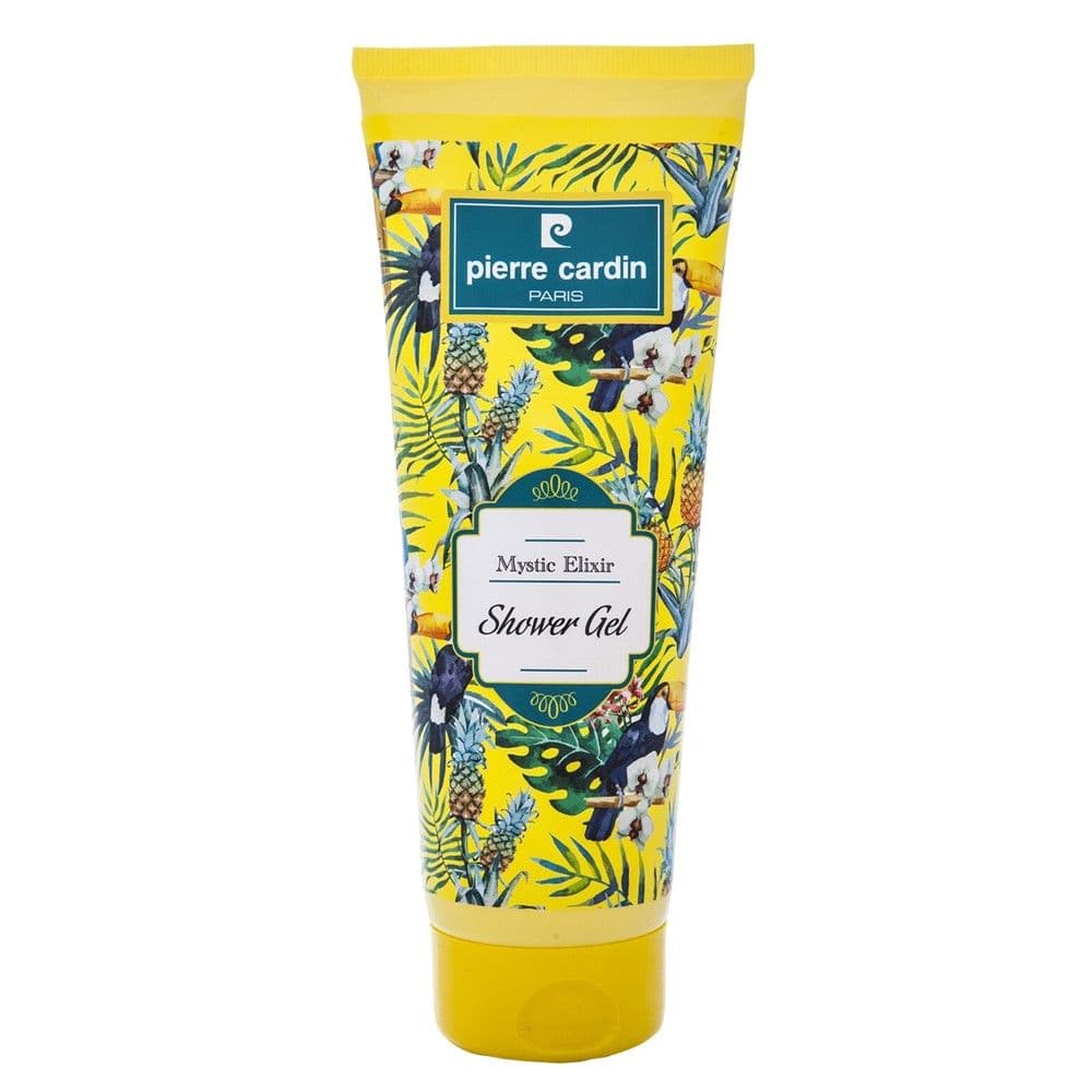Xhel dushi, Mystic Elixir, Pierre Cardin, plastikë, 250 ml, e verdhë dhe e gjelbër, 1 copë