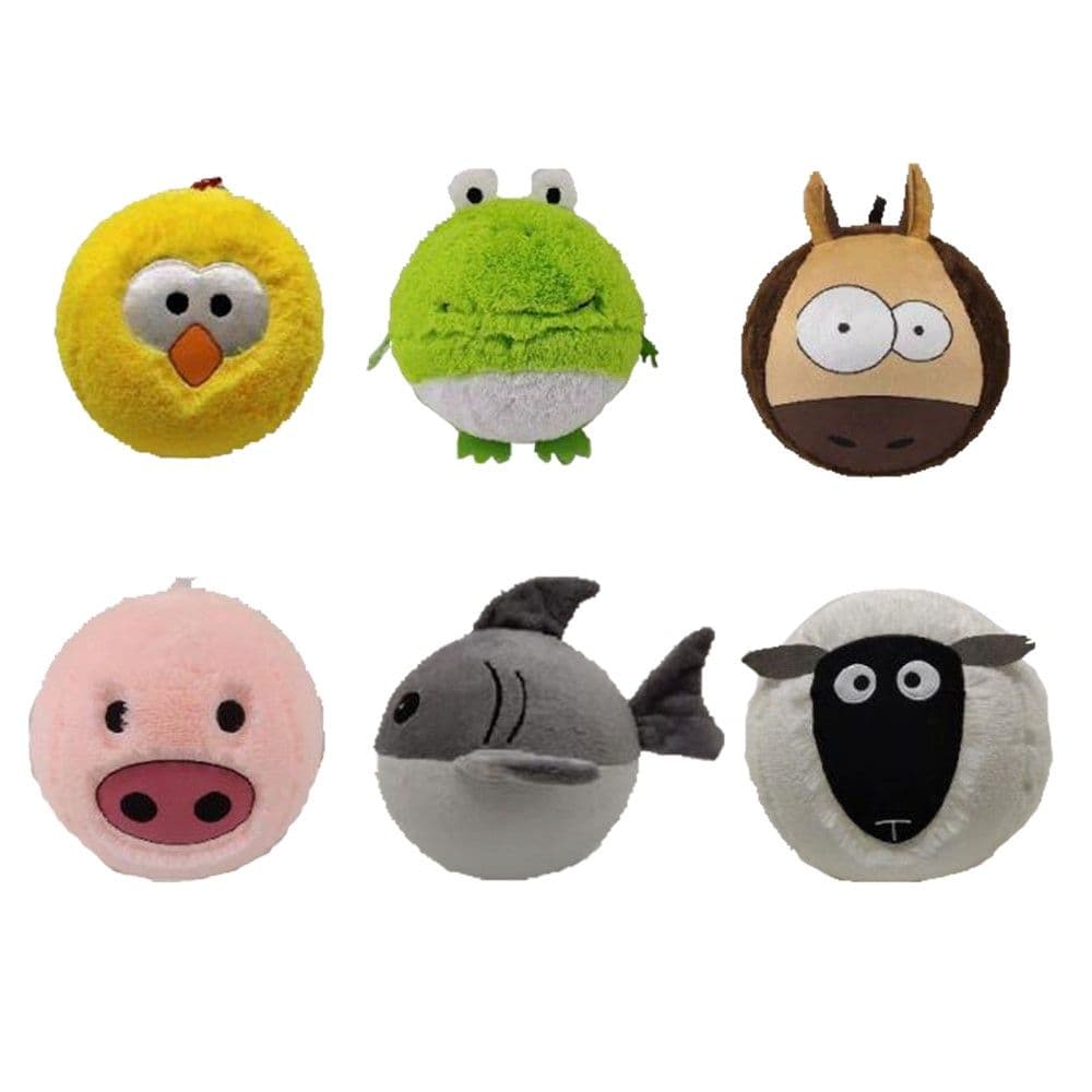 Top pellushi për fëmijë, Eddy Toys, poliestër sintetike, Ø40 cm, mikse, 1 copë