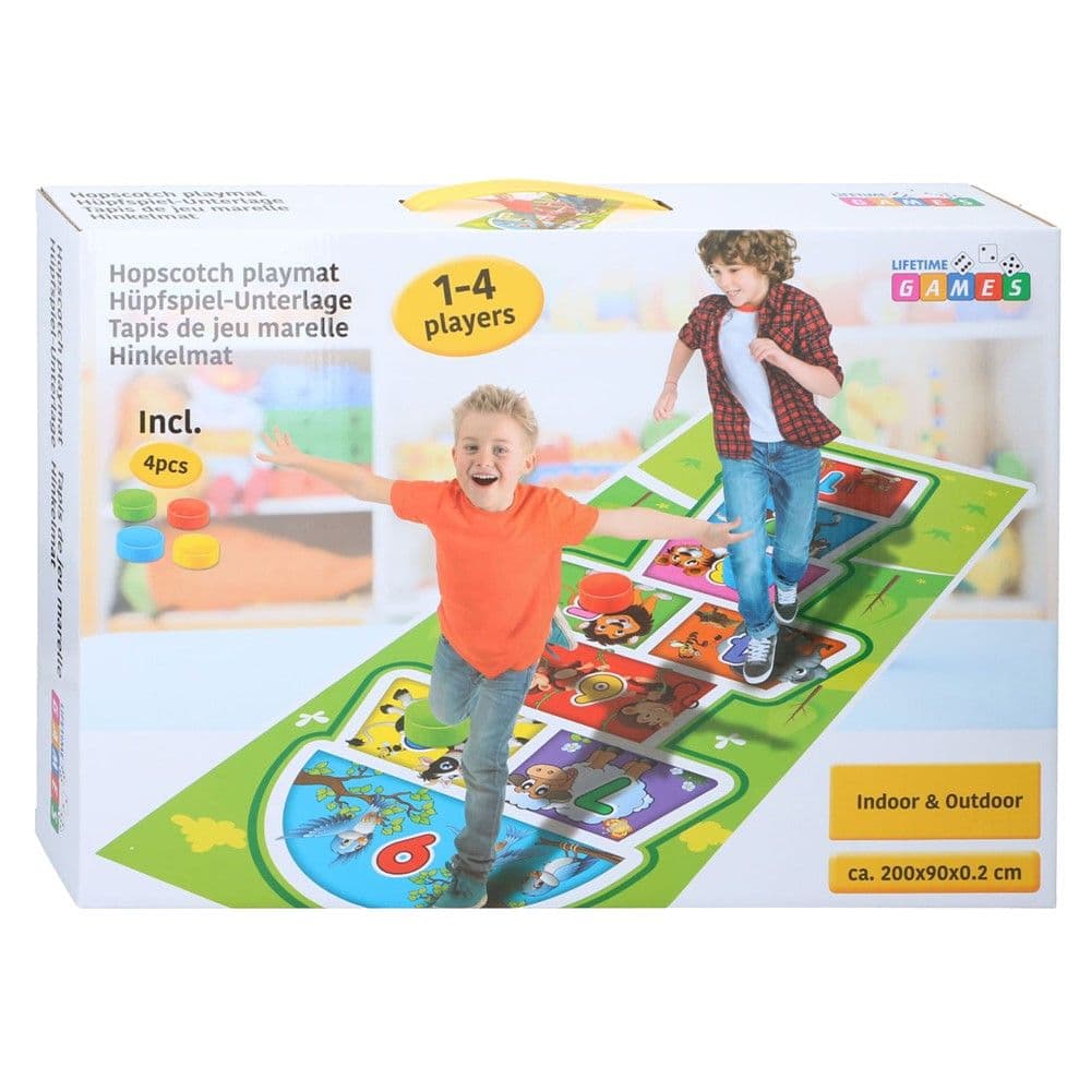 Tapet loje me petëza për fëmijë, Lifetime Games, gomë, 200x90x0.2 cm, mikse, 1 copë