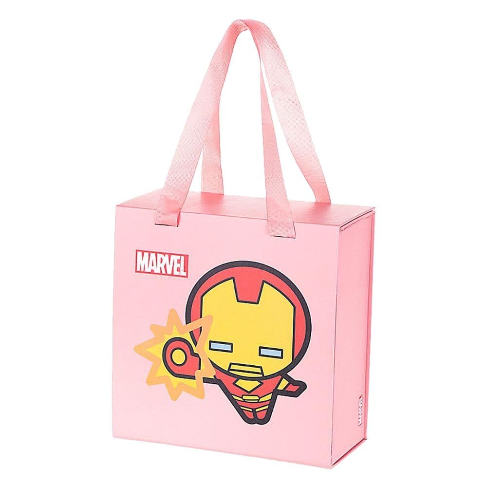 Kuti dhuratash, Iron Man, Marvel, Miniso, karton, 19x19.5x9.5 cm, rozë, 1 copë