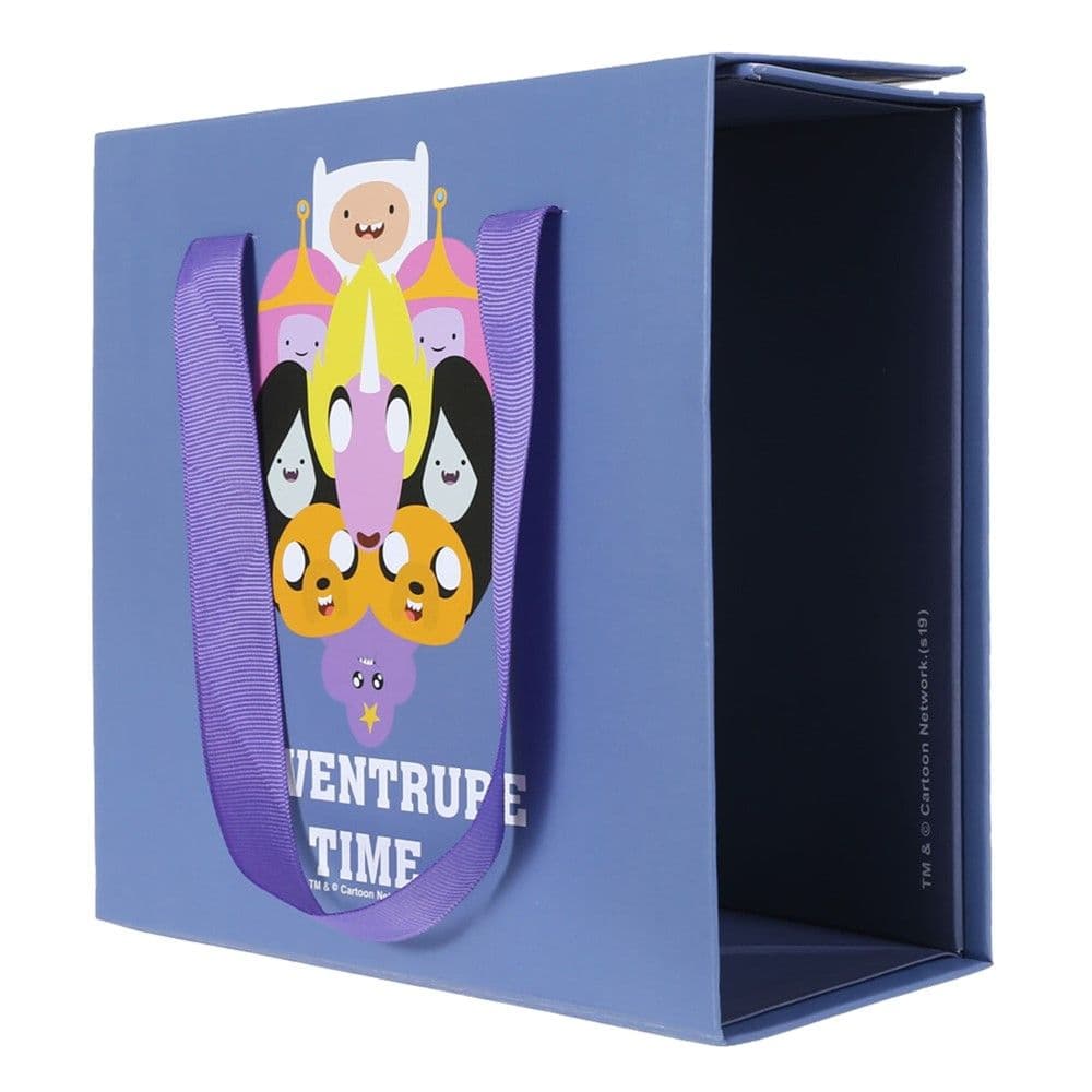 Kuti dhuratash, Adventure Time, Miniso, karton, 19x19.5x9.5 cm, blu, 1 copë