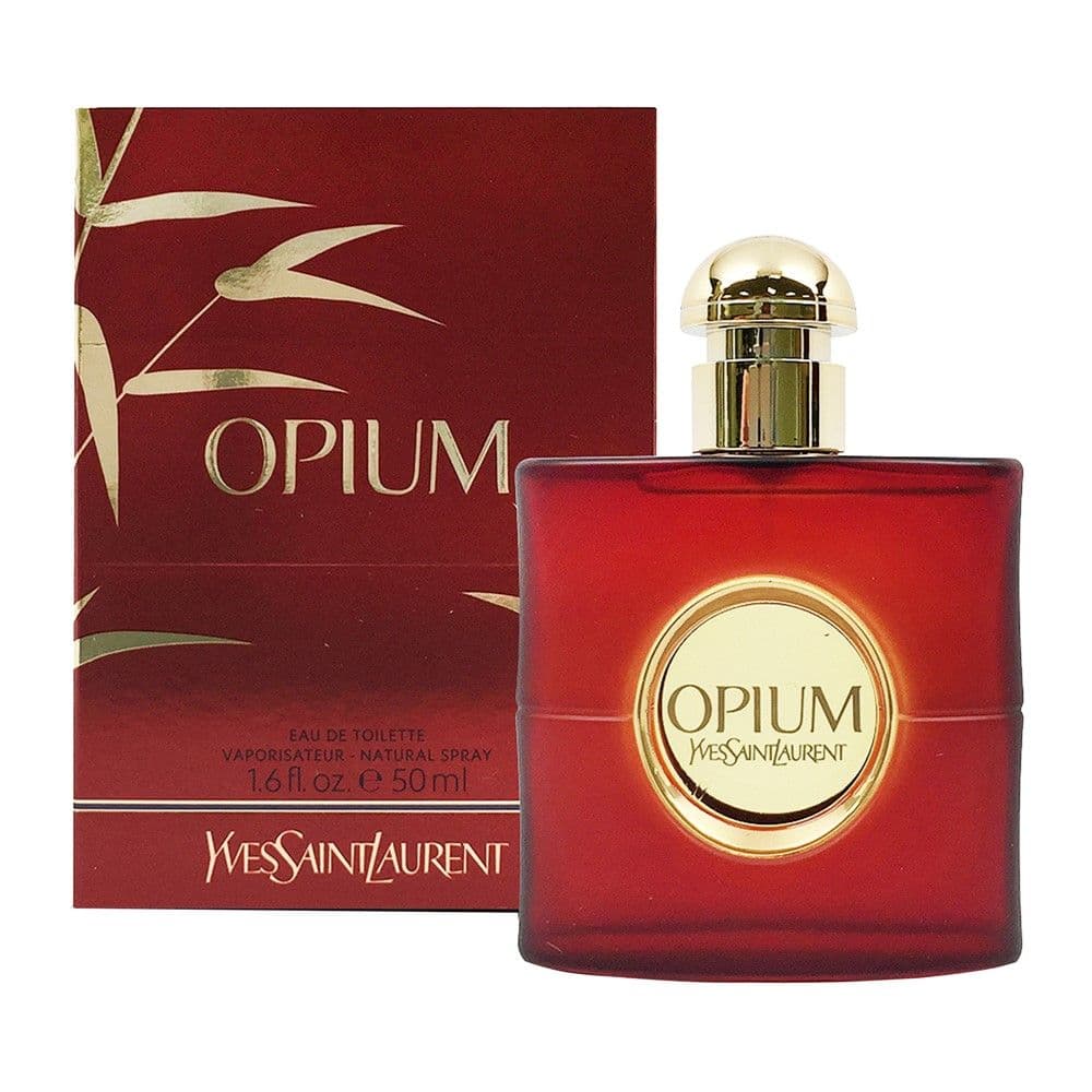 Parfum për femra, Opium, Yves Saint Laurent, EDT, qelq, 50 ml, kafe, 1 copë