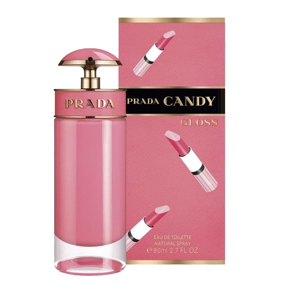 Parfum për femra, Candy Gloss, Prada, EDP, qelq, 80 ml, rozë, 1 copë