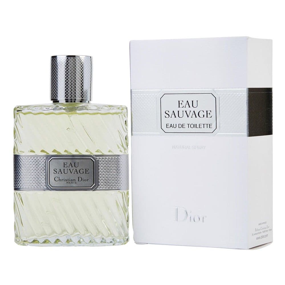 Parfum per meshkuj, Christian Dior Eau Sauvage, EDT, 100 ml, qelq dhe metal, verdhe, 1 copë