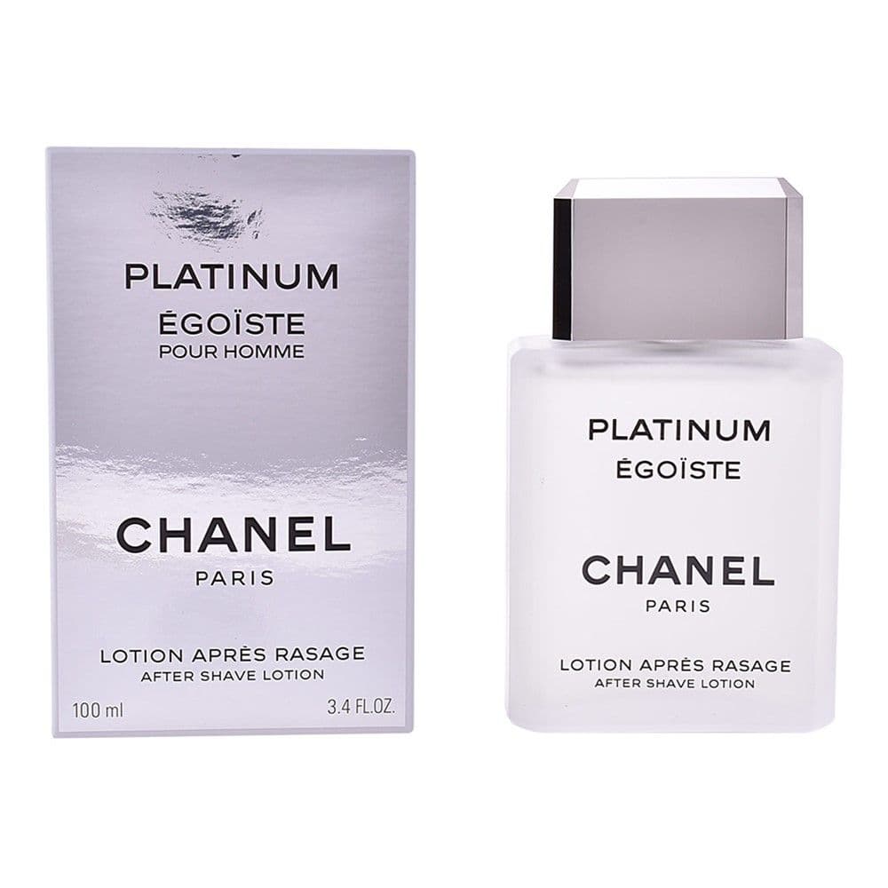 Locion pas rroje për meshkuj, Platinum Egoïste, Chanel, qelq, 100 ml, argjend, 1 copë
