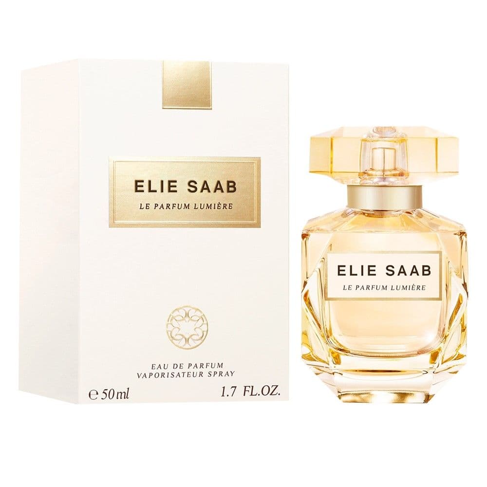 Parfum për femra, EDP, Le Parfum Lumière, Elie Saab, qelq, 50 ml, e verdhë dhe gold, 1 copë