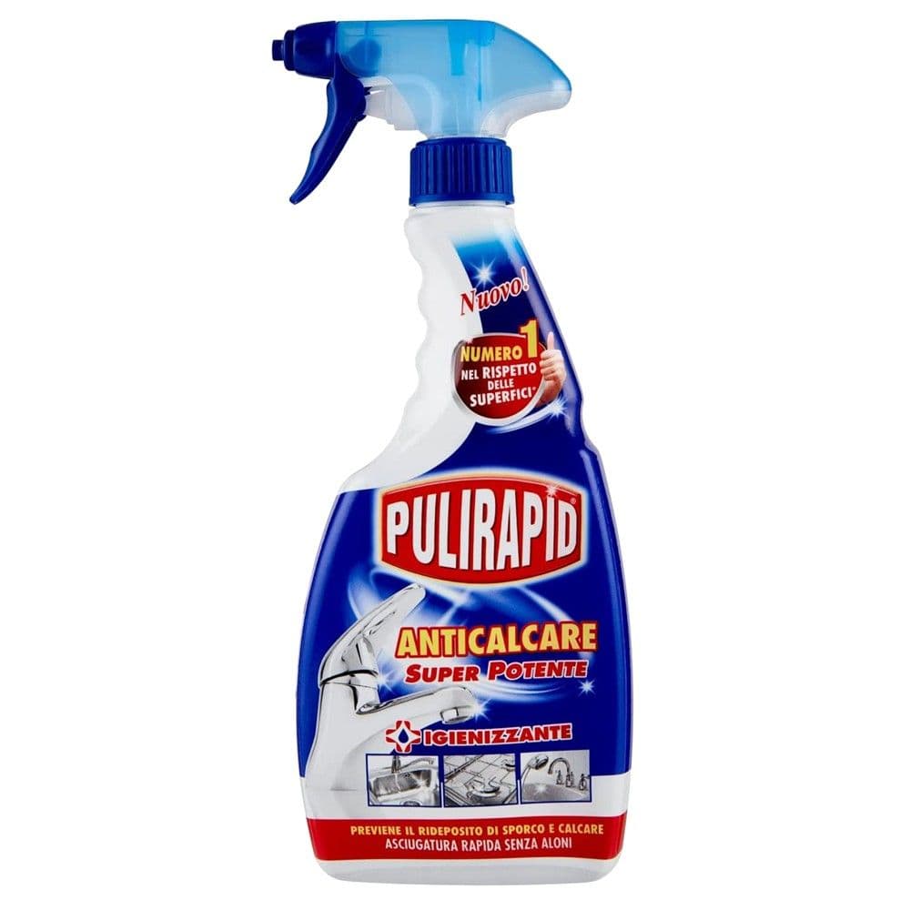 Detergjent pastrimi, kundër mbetjeve gëlqerore, Pulirapid, 500 ml, 1 copë