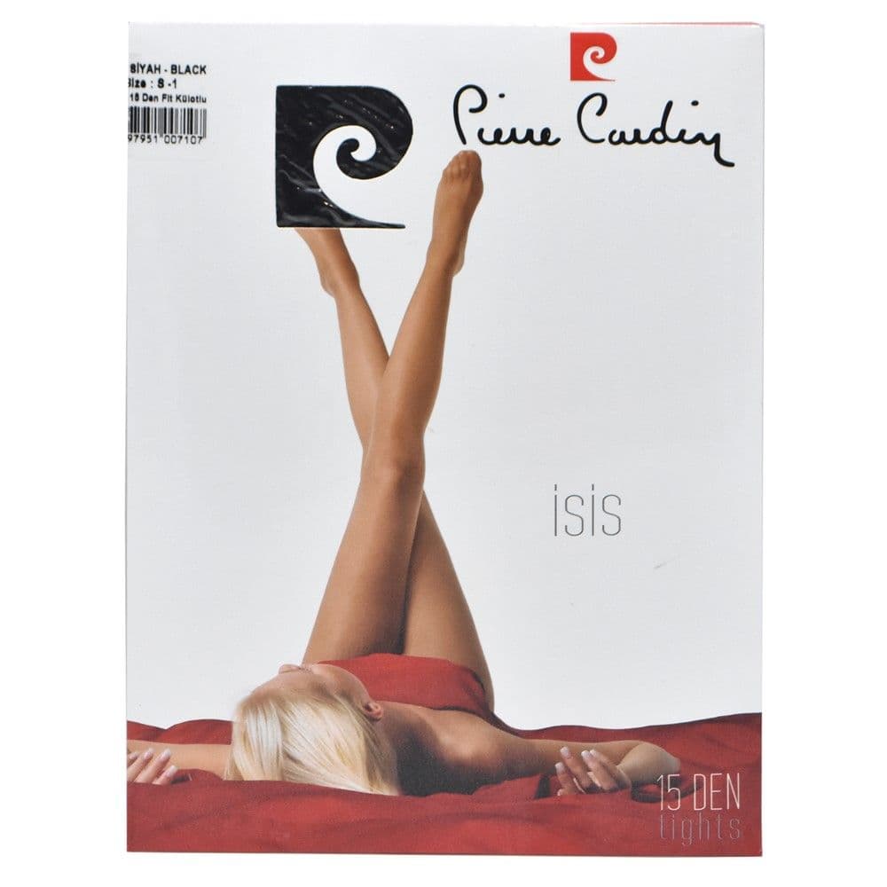Geta për femra, Isis, Pierre Cardin, poliamid dhe elastan, S/1, e zezë, 1 palë