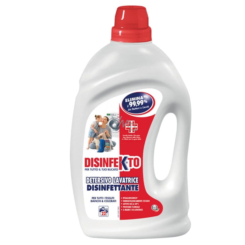 Dezinfektues, per larjen e rrobave te bardha dhe me ngjyre, 22 larje, 1.32 lt, 1 cope
