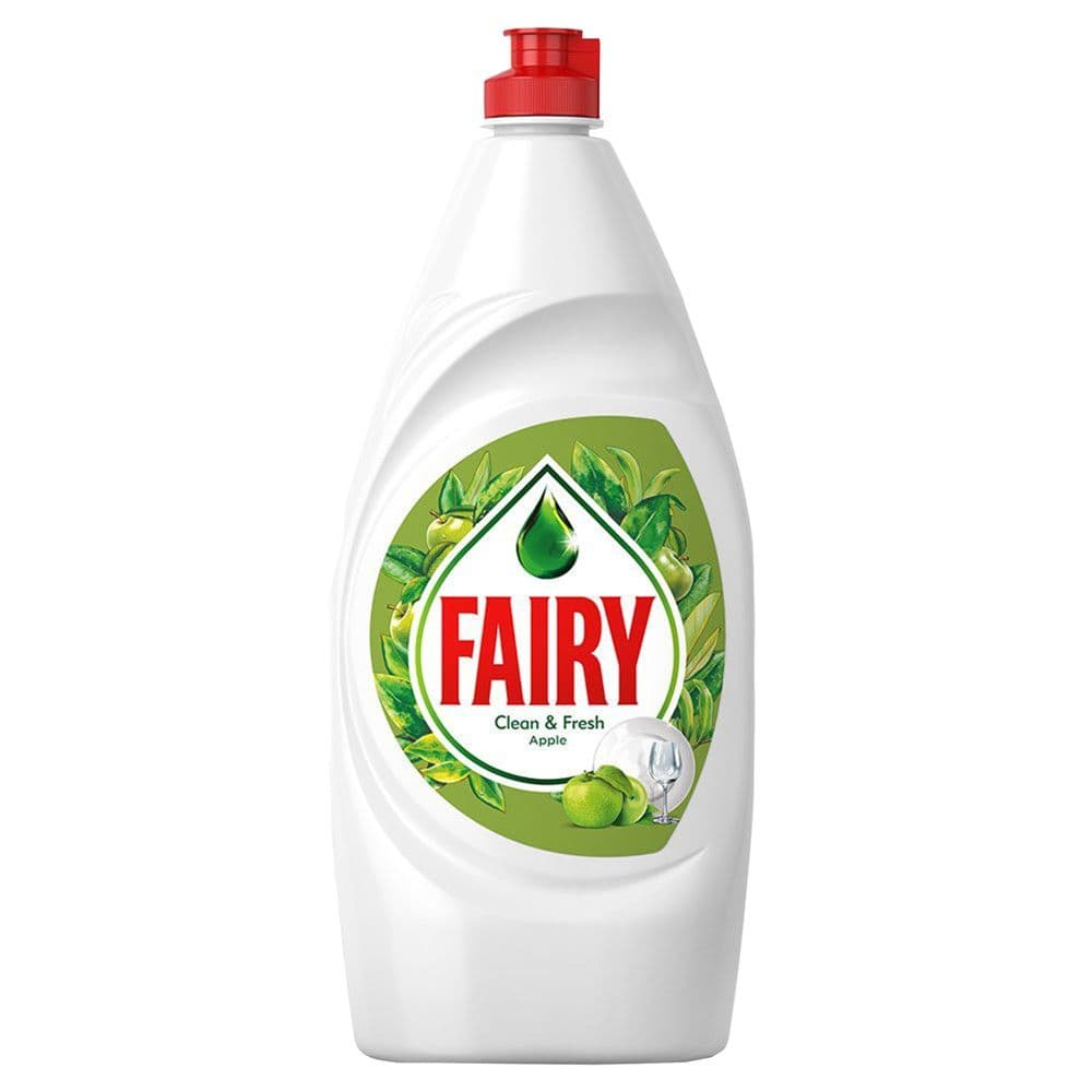 Detergjent për larjen e enëve, Fairy, molle, plastikë, 750 ml, e gjelbër, 1 copë