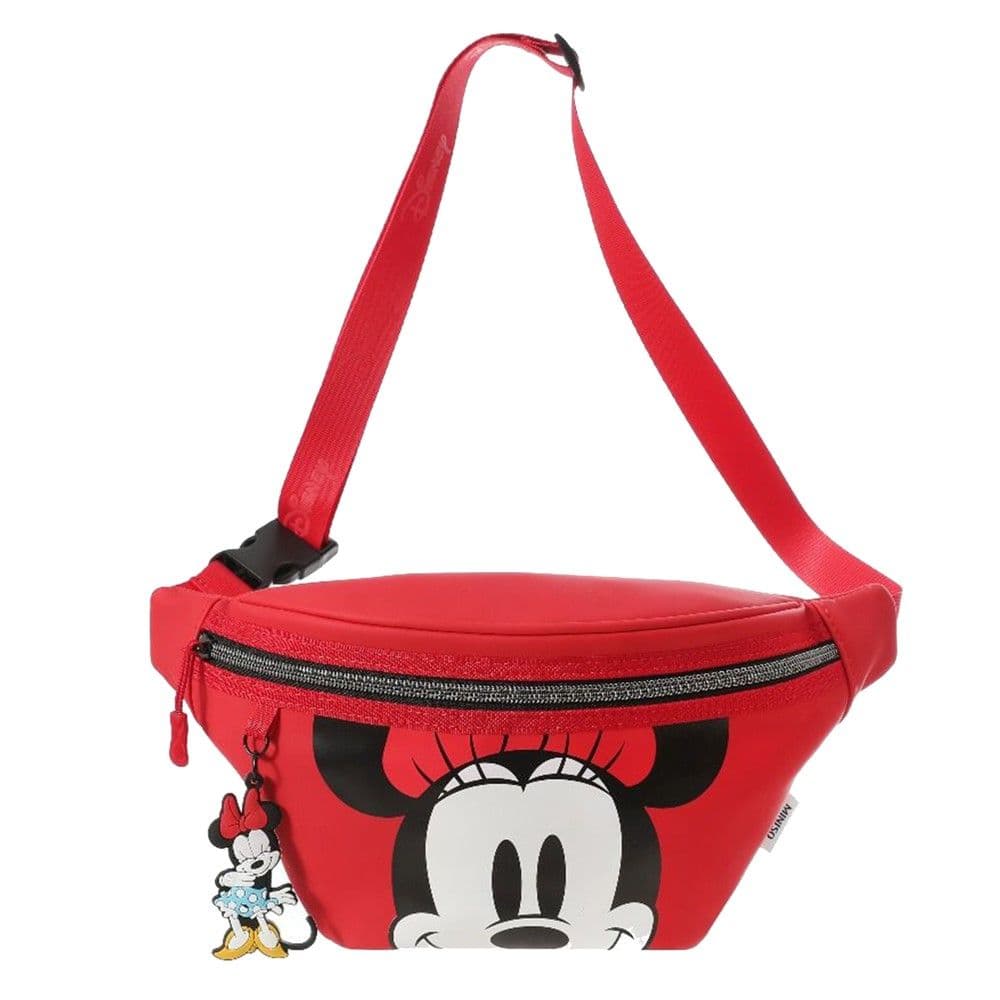 Çantë mesi, Minnie Mouse Collection, Miniso, plastikë PVC, 18.5x7x18 cm, e zezë dhe e kuqe, 1 copë
