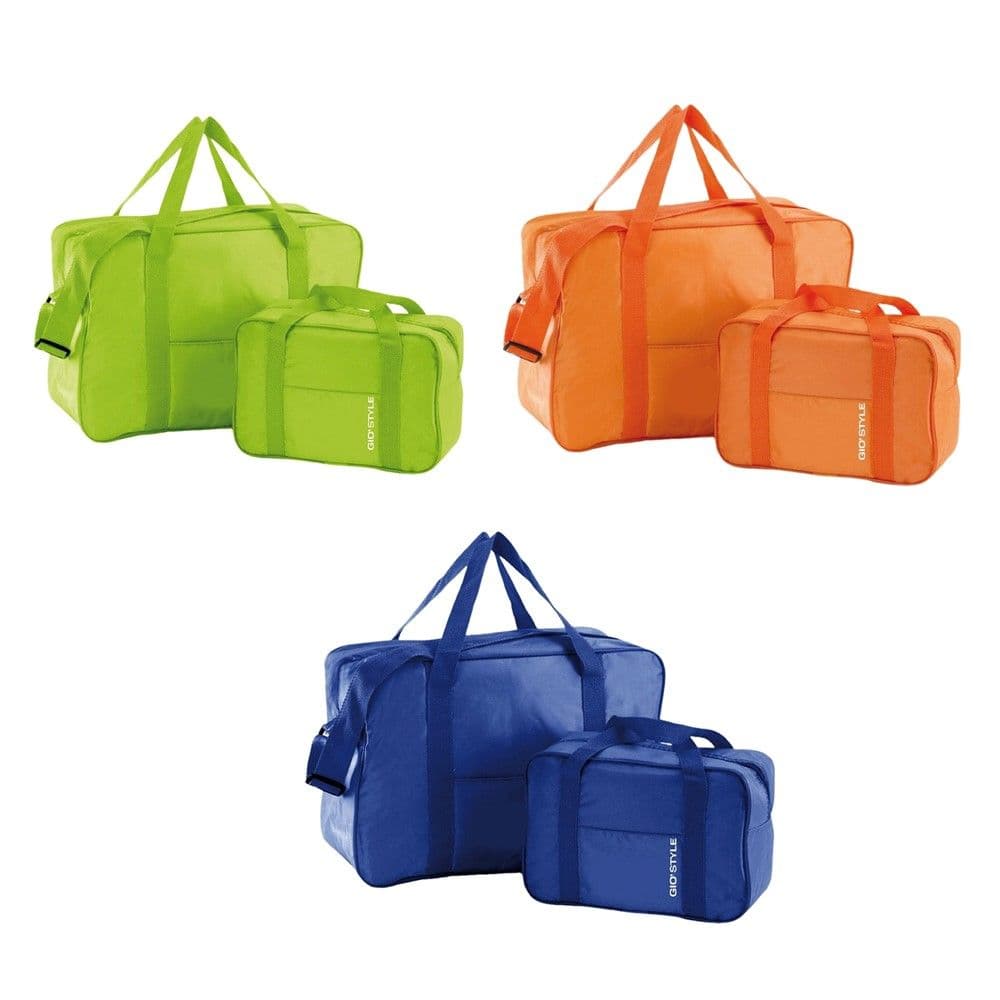 Set me 2 çanta termike ushqimi, Fiesta, GioStyle, poliestër dhe polietilen, 40.5x19x28 cm, mikse, 1 copë