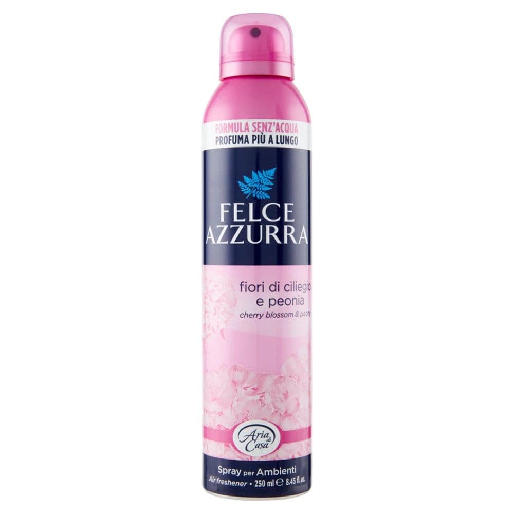 Aromatizues ambienti spray, Cherry Blossom, Felce Azzurra, alumin, 250 ml, rozë, 1 copë