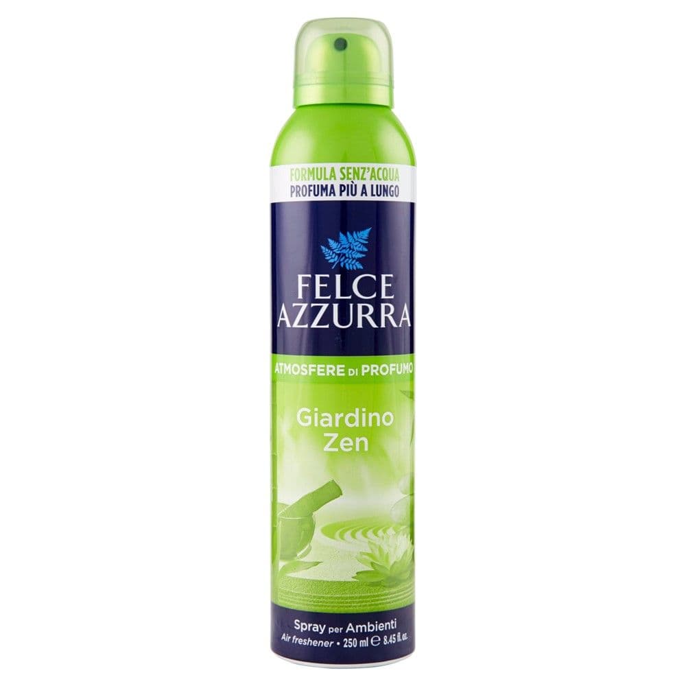 Aromatizues ambienti spray, Zen Garden, Felce Azzurra, alumin, 250 ml, e gjelbër, 1 copë