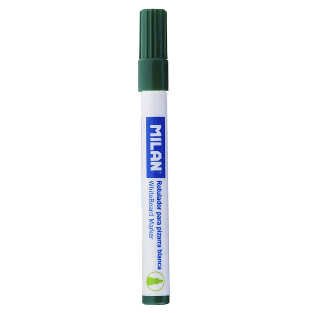 Marker për tabelë të bardhë, Milan, plastikë, 13.3x1.2 cm, e gjelbër, 1 copë