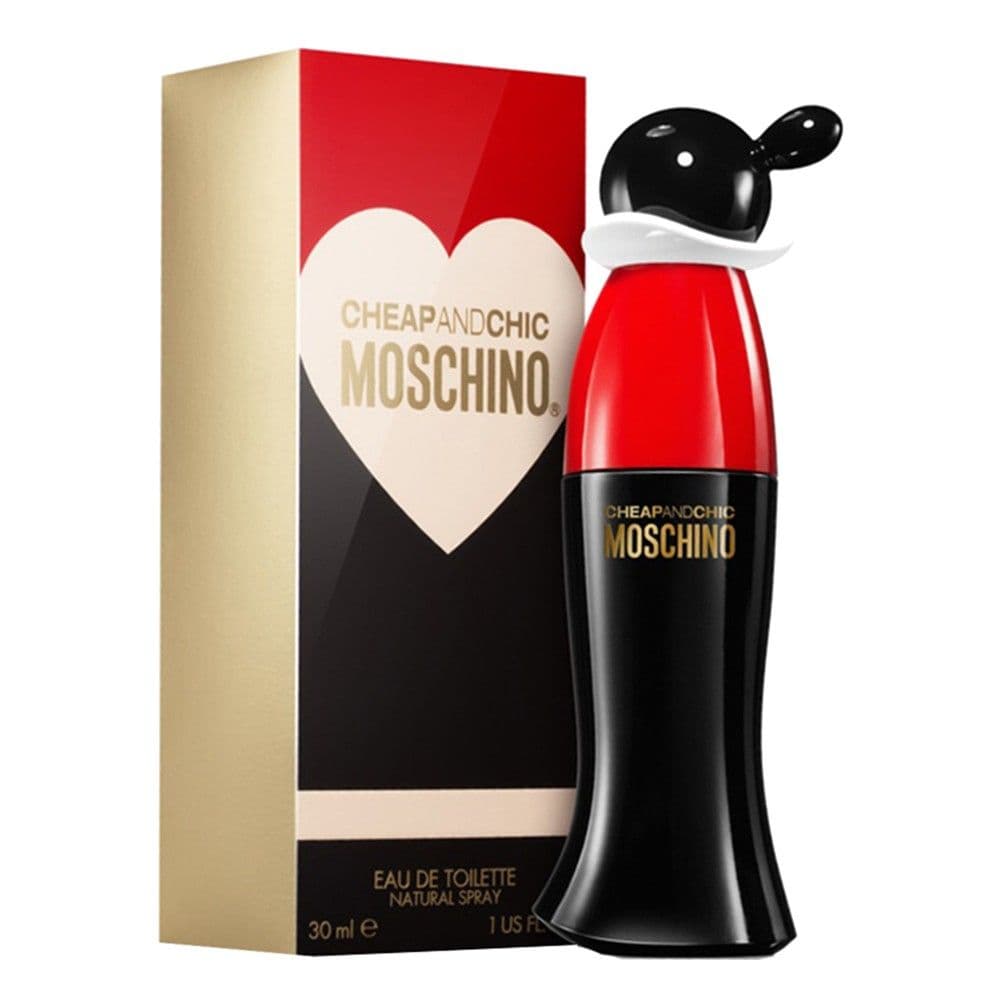 Parfum për femra, Moschino, Cheap & Chic, EDT 30ml, qelq dhe metal, jeshil, 1 copë