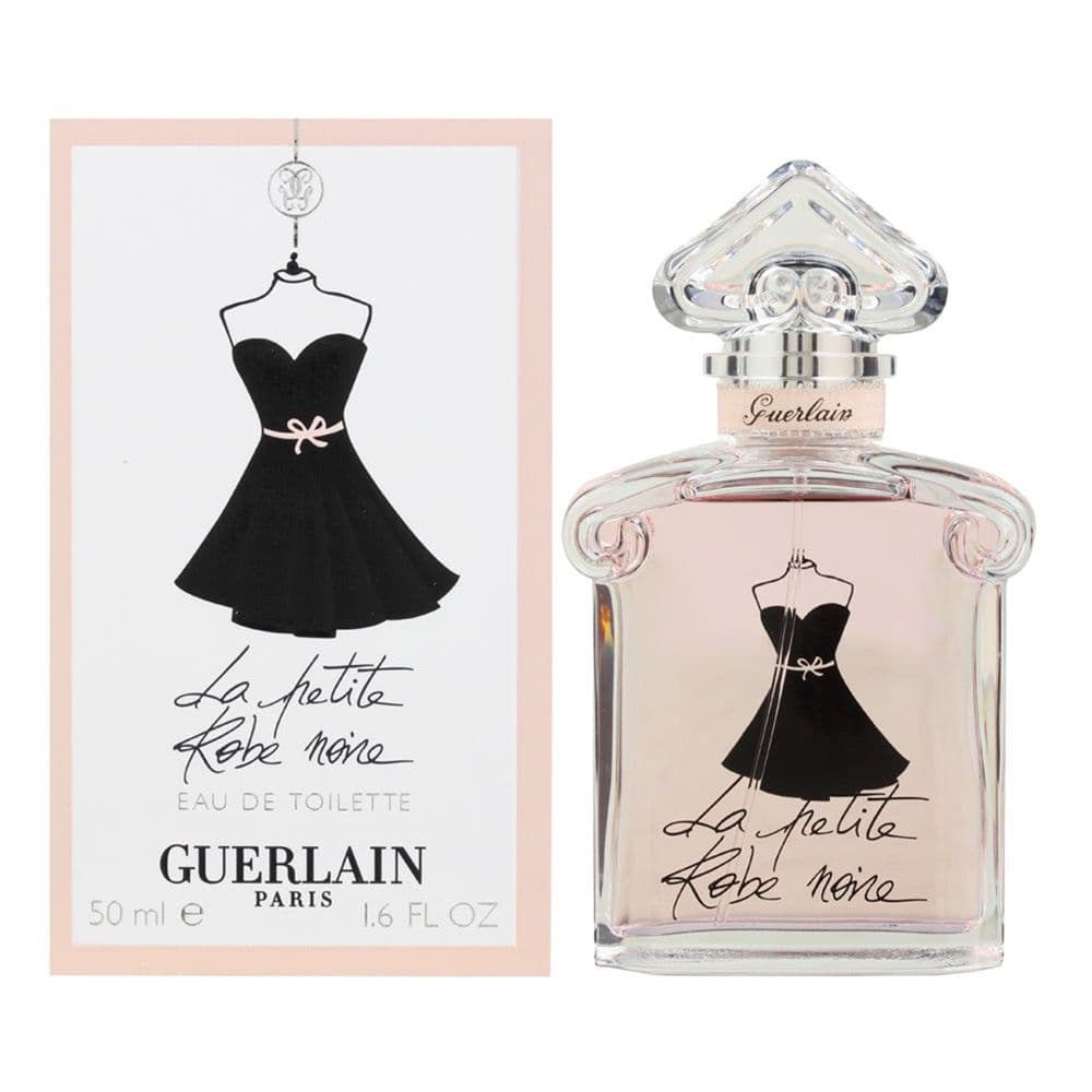 Parfum për femra, Guerlain, La Petite Robe Noire, EDT, 50 ml, qelq dhe metal, rozë 1 copë