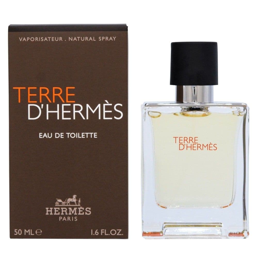 Eau de toliette (EDT) për meshkuj, Hermes, by Hermes, EDT, 50 ml, qelq dhe metal, kafe, 1 copë