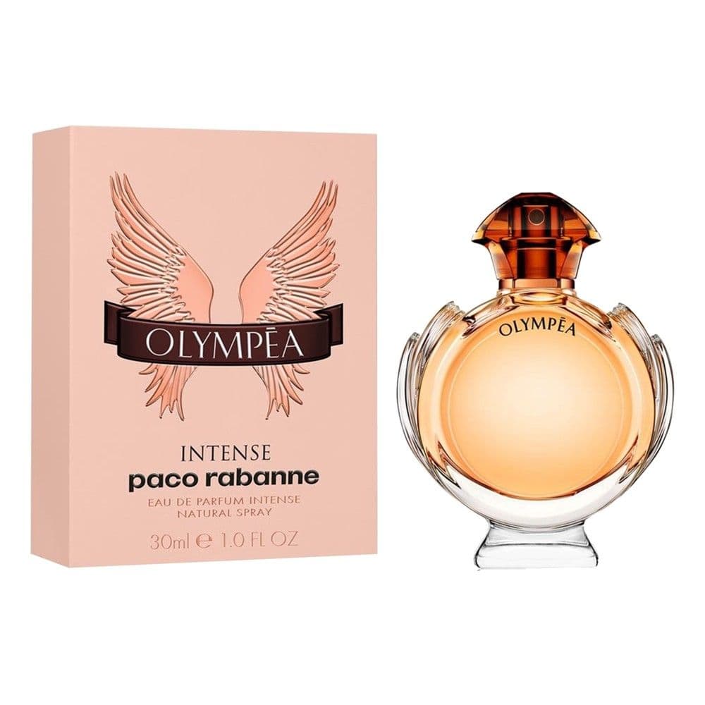 Parfum per femra, Paco Rabanne, Olympea Intense, EDP, 30 ml, qelq dhe metal, floriri, 1 copë