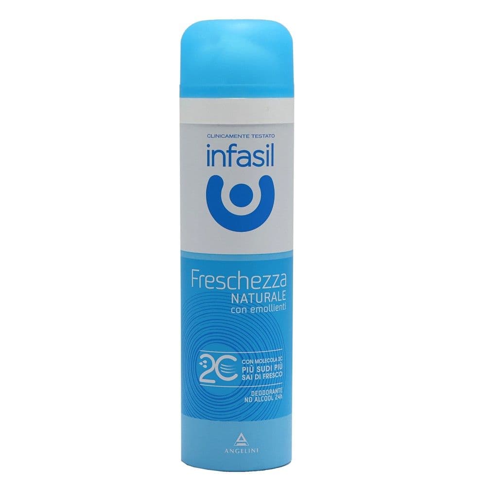 Deo spray, Infasil, Naturale, Fresh shower, 150 ml, 1 copë