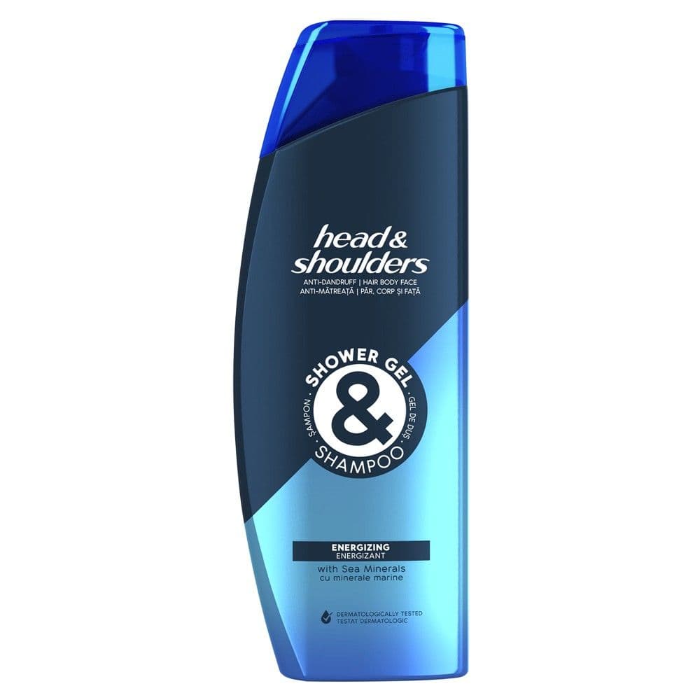 Shampo flokesh për meshkuj, Head&Shoulders, kundër zbokthit, Energizing, 360 ml, 1 copë
