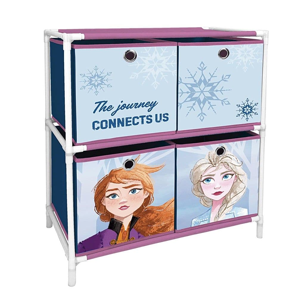 Raft magazinues për dhomë fëmijësh, Disney, Frozen II, alumin+poliestër, 53x30x60 cm, blu, 1 copë