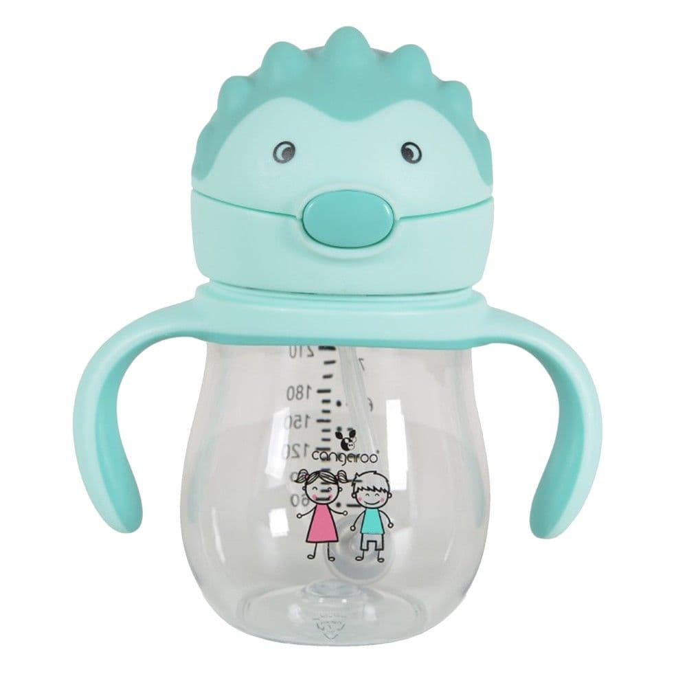 Shishe lëngjesh për fëmijë, Cangaroo, blu, 6 muajsh +, 250 ml, 1 copë